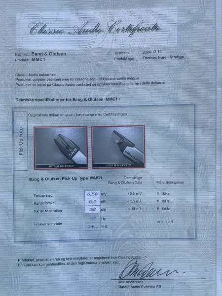 B&O Beogram 8002 med MMC1, servad och uppmätt B&O Beogram 8002 med MMC1, servad och uppmätt - Bild 2 av 7