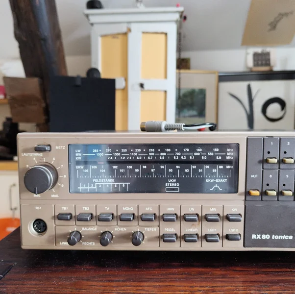 RFT RX 80. Ovanlig receiver. - Bild 2 av 6