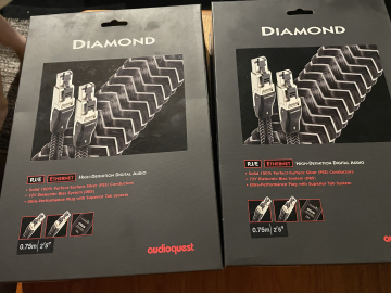 AudioQuest Diamond RJ/E 0,75m och 1,5m