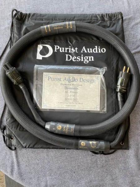  Purist Audio Design  N&auml;tkabel  Dominus  Diamond Revision - Bild 1 av 1