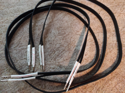 Tellurium Q Silver ll högtalarkabel 2x2 m banankontakter
