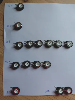 REVOX  A77  TRIMPOTENSIOMETRAR