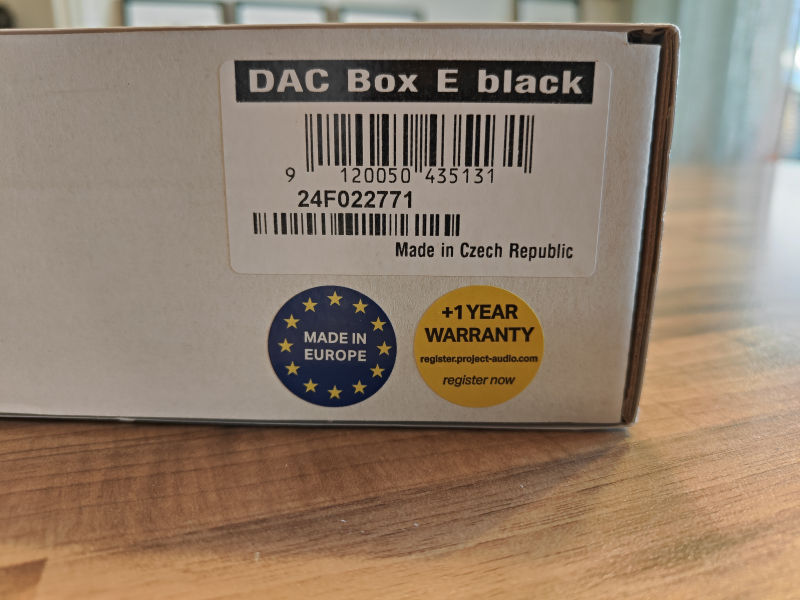 Pro-ject DAC Box E Pro-ject DAC Box E - Bild 4 av 4