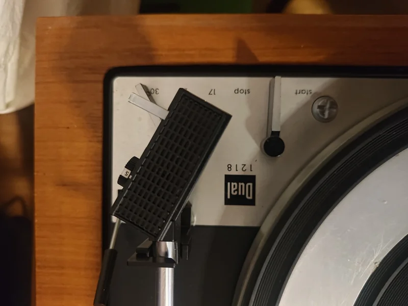 Skivspelare Dual 1218 - Bild 2 av 3