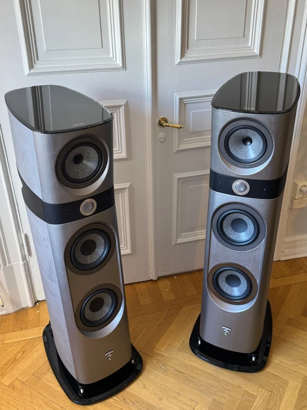 Focal Sopra No2 Concrete &ndash; mycket fint skick &ndash; komplett emballage - Bild 3 av 11