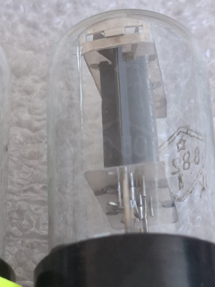 6N8S 6H8C Ribbed Anode / FOTON 60s / 1578 / 6SN7 Double Triode