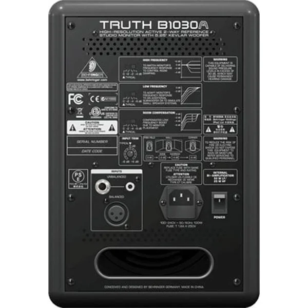 Professionella studiomonitorer! Helt nya Behringer B1030A - Bild 4 av 4
