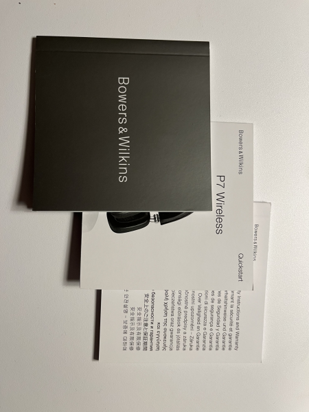 Bowers & Wilkins P7 wireless i nyskick  - Bild 8 av 12