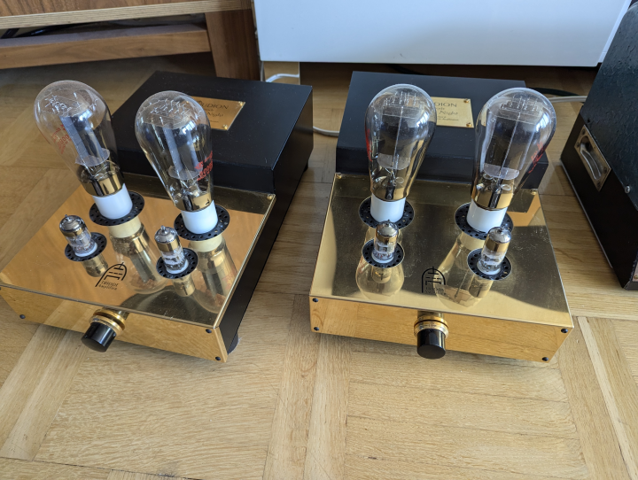 Audion Silver Night 300B monoblock Erik Andersson bygge.