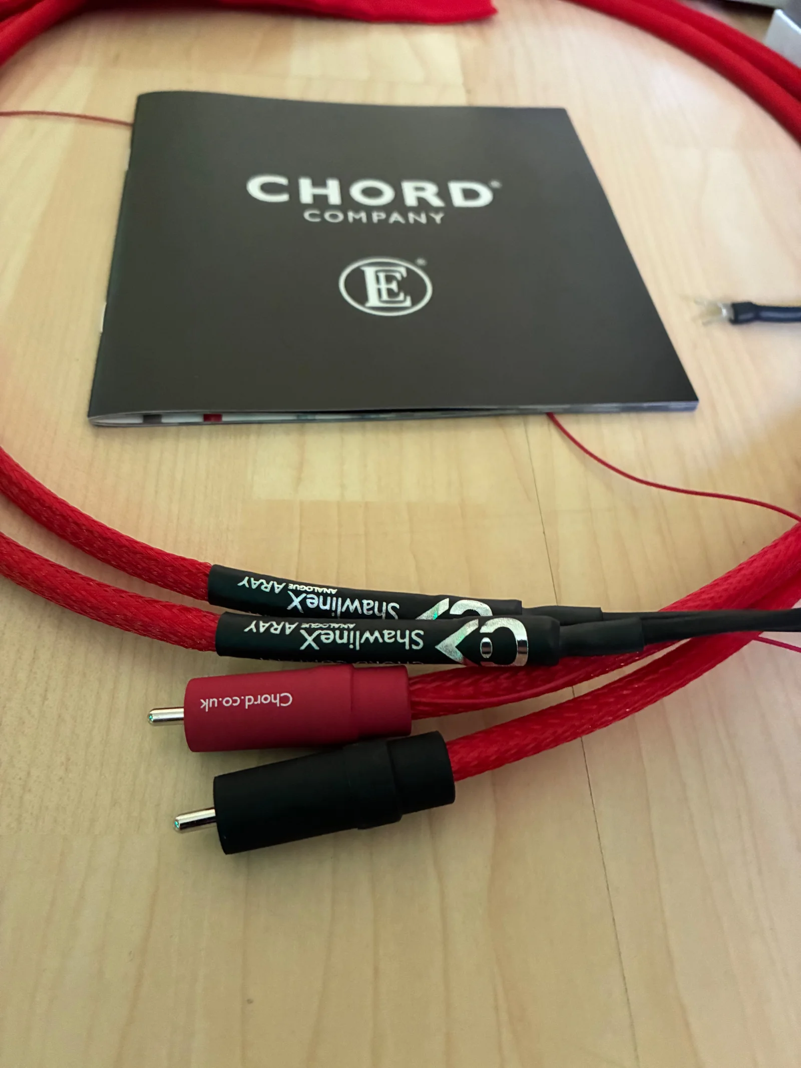 Tonarms kabel Chord Shawline X aray 1.2m - Bild 3 av 6