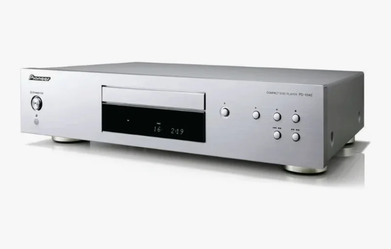 Silverf&auml;rgad CD spelare  - Bild 1 av 1