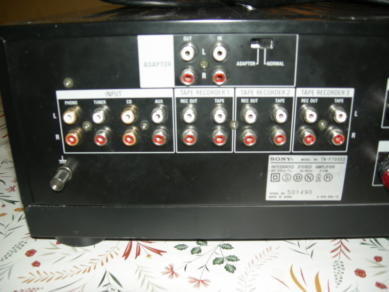 Sony TA F-700ES (1987-89) - Bild 5 av 5