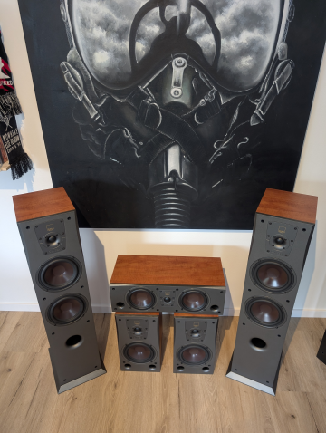 Dali Concept 6 och 2 samt centerhögtalare paketpris!