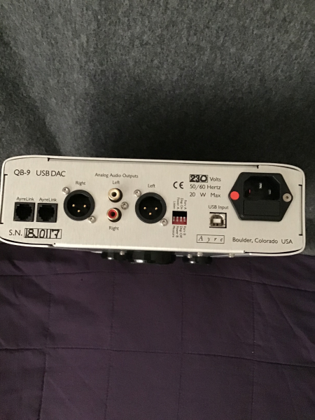 Ayre QB9 DSD USB DAC - Bild 2 av 3