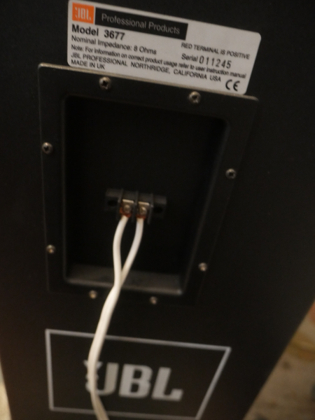 JBL Professional 3677 tre stycken högtalare - Bild 3 av 5