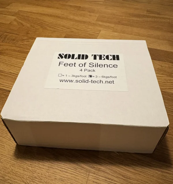 Solid tech feet of silence 4 st - Bild 3 av 3