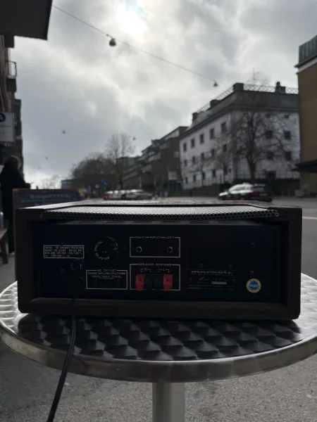 Marantz model 140 Tr&auml;chassi  - Bild 4 av 4