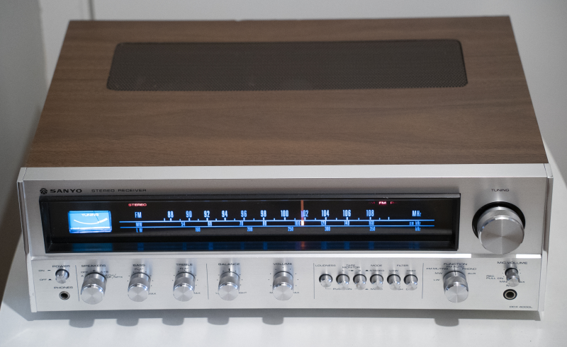 Sanyo DCX-4000L AM/FM Stereo Receiver (1974-76) - Bild 2 av 6