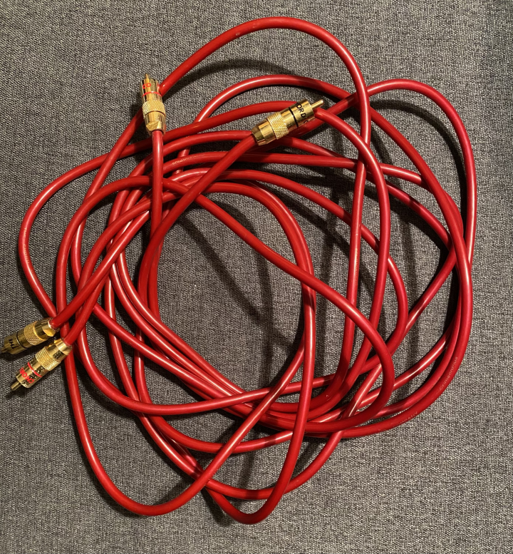 The Chord Company RCA Crimson Plus 3meter