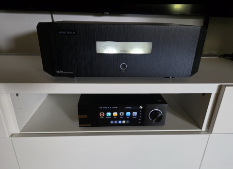 Eversolo DMP-A6 master edition gen 2 och AMD-F10 slutsteg