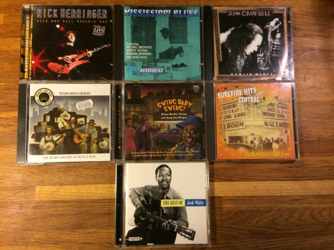 CD - RHYTHM & BLUES / BLUESROCK / SWING 20-30kr/st (Fint Skick)