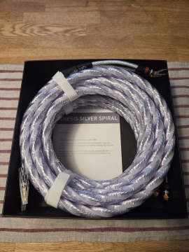 QED Genesis Silver Spiral Högtalarkabel 5m QED Genesis Silver Spiral Högtalarkabel 5m