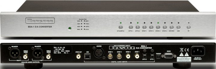 Bryston BDA-1 DAC (top skick) Digital Analog Converter Bryston BDA-1 DAC (top skick) Digital Analog Converter - Bild 1 av 1