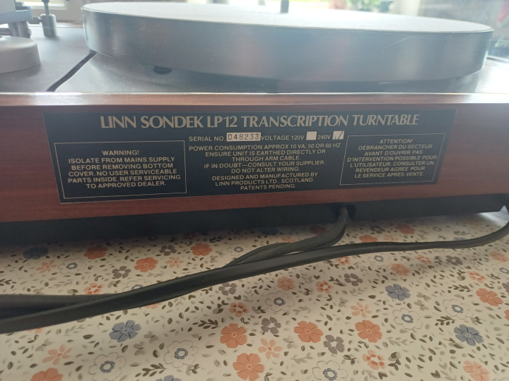 Linn LP12 Sondek