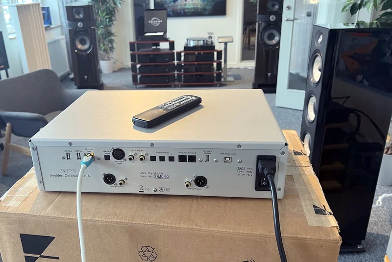 Ayre Acoustics QX-8 - "Full" - Begagnad DAC med streamer och f&ouml;rsteg - Image 3 of 4
