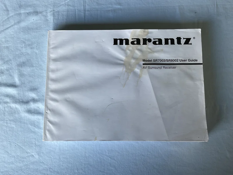 Marantz SR 7002 Marantz SR 7002 - Bild 9 av 9