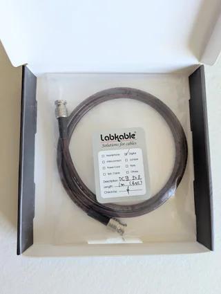 Harmonic Technology Digital Copper III 50&Omega; Master Clock BNC &ndash; 1 m