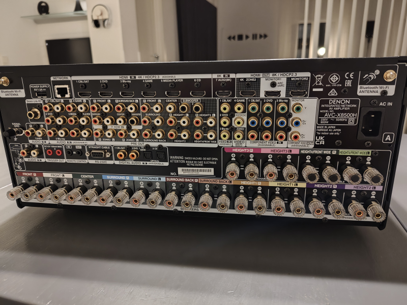 Denon AVC-X8500HA Denon AVC-X8500HA - Bild 2 av 2