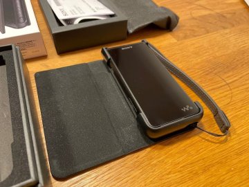 Sony NW-ZX507 Walkman + CKL-NWZX500 Flip Case