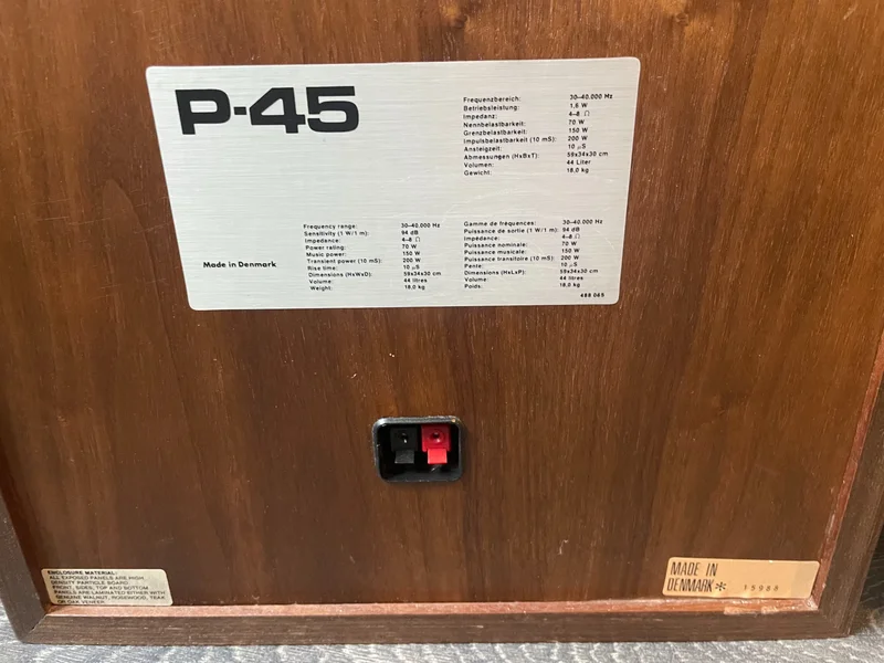 Ortofon P-45 H&ouml;gtalare - Bild 4 av 4