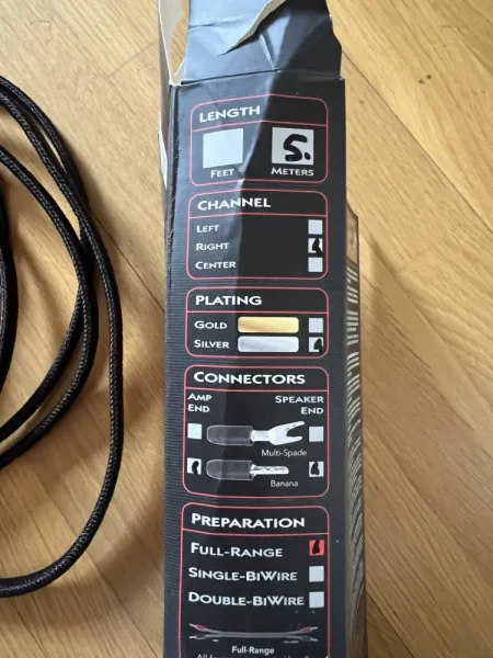 HÖGTALARKABLAR AUDIOQUEST ROCKET 33 SINGLE-WIRE HÖGTALARKABLAR AUDIOQUEST ROCKET 33 SINGLE-WIRE - Bild 2 av 2