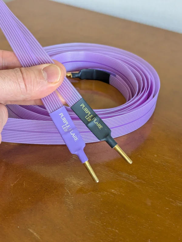 Nordost Purple Flair h&ouml;gtalarkabel 4.3m - Bild 6 av 6
