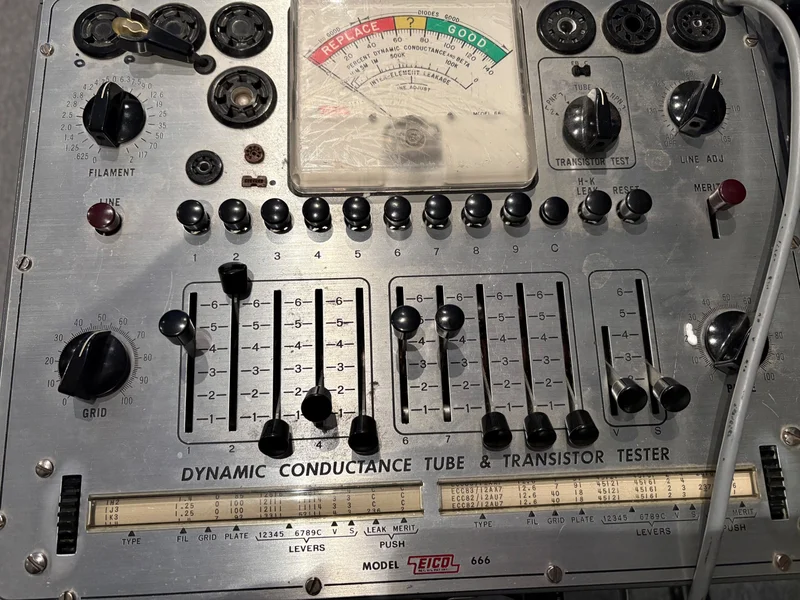 Eico 666 r&ouml;rtestare - Bild 4 av 4