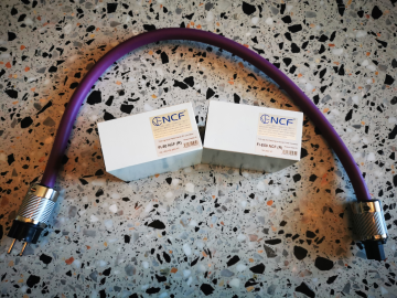 Strömkabel Furutech DPS-4.1 med Furutech FI-50 NCF och Furutech FI-E50 NCF kontakter