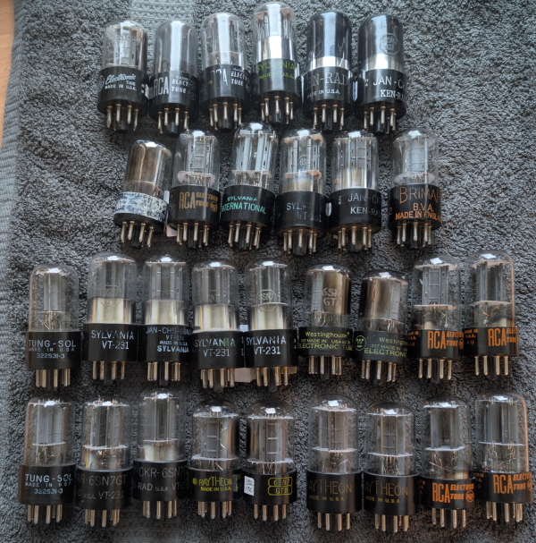 6SN7 audiofilrör säljes! - Bild 1 av 3