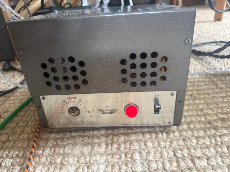 AGA MONOBLOCK EL84 SE R&ouml;rf&ouml;rst&auml;rkare - Bild 2 av 11