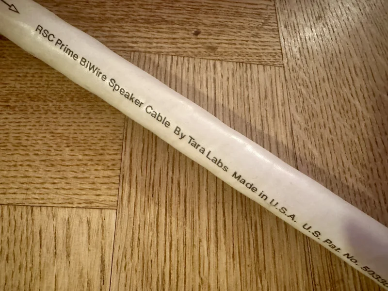 TaraLabs RSC Prime BiWire h&ouml;gtalarkablar - Bild 3 av 5
