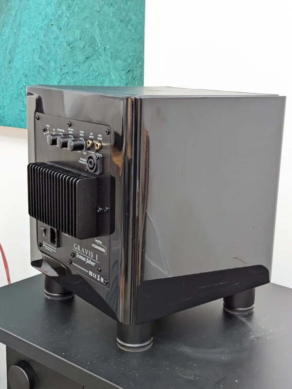 Sonus Faber Gravis 1 i h&ouml;gblank svart - Bild 3 av 9