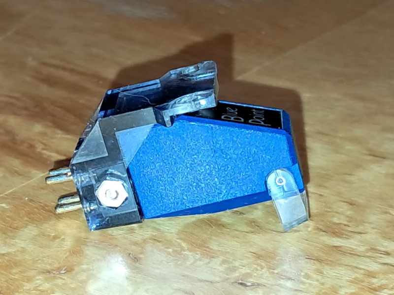 Sumiko Blue Point MC-pickup. T4P-fattning + adapter. H&ouml;gniv&aring;. - Bild 6 av 7