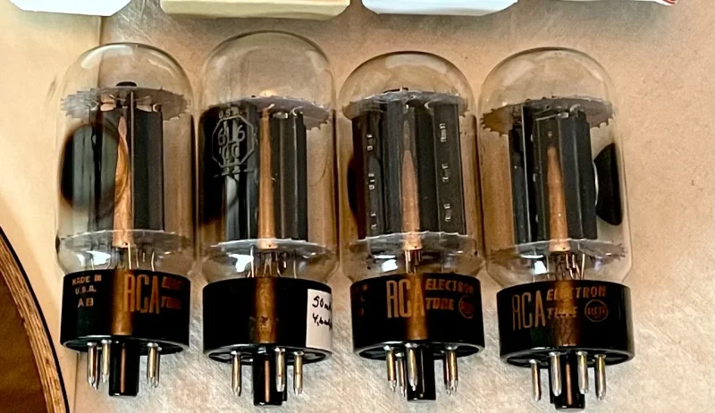 RCA 6L6GC Black Plates RCA 6L6GC Black Plates - Bild 1 av 3