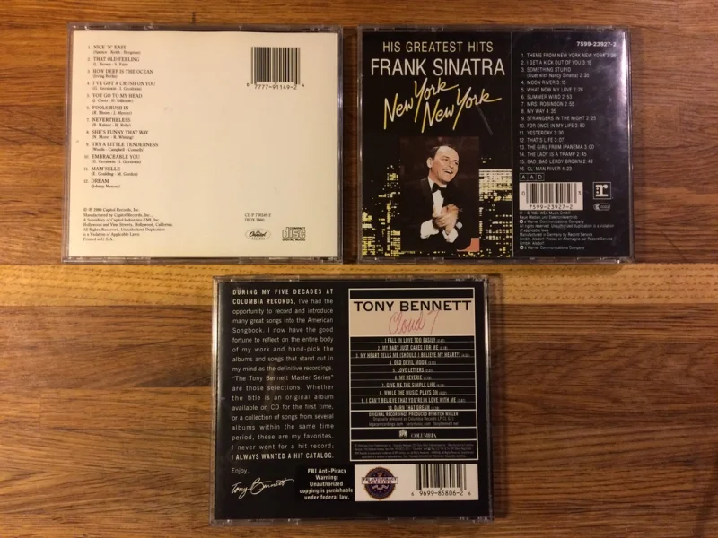 CD - FRANK SINATRA + TONY BENNETT (50-70-tal) Fint Skick.! - Bild 3 av 4