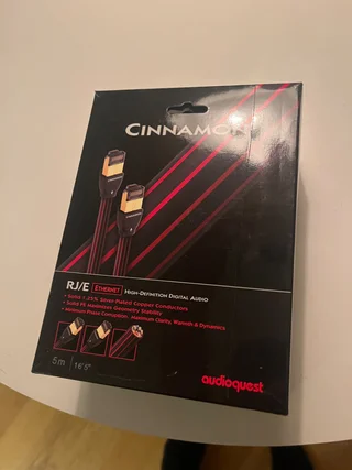 Audioquest cinnamon Ethernet 5m 