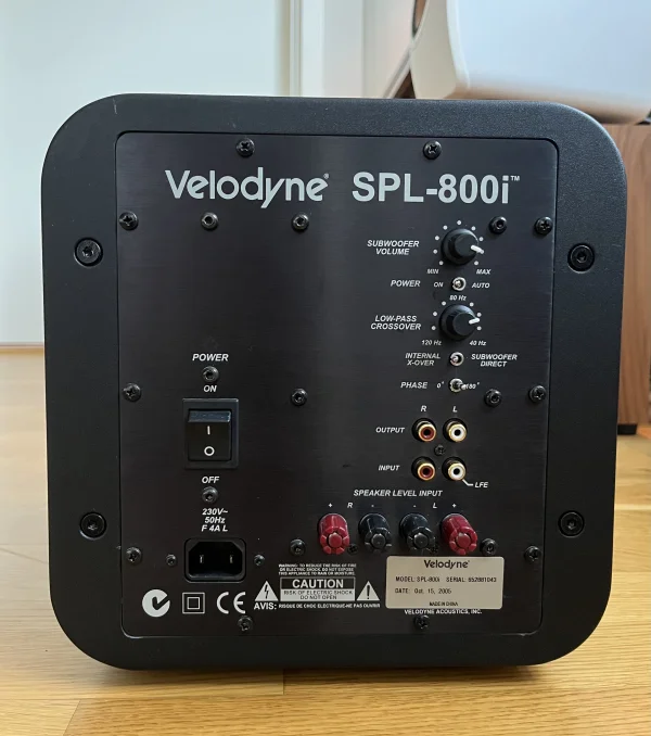 Velodyne SPL 800-i - Bild 3 av 4