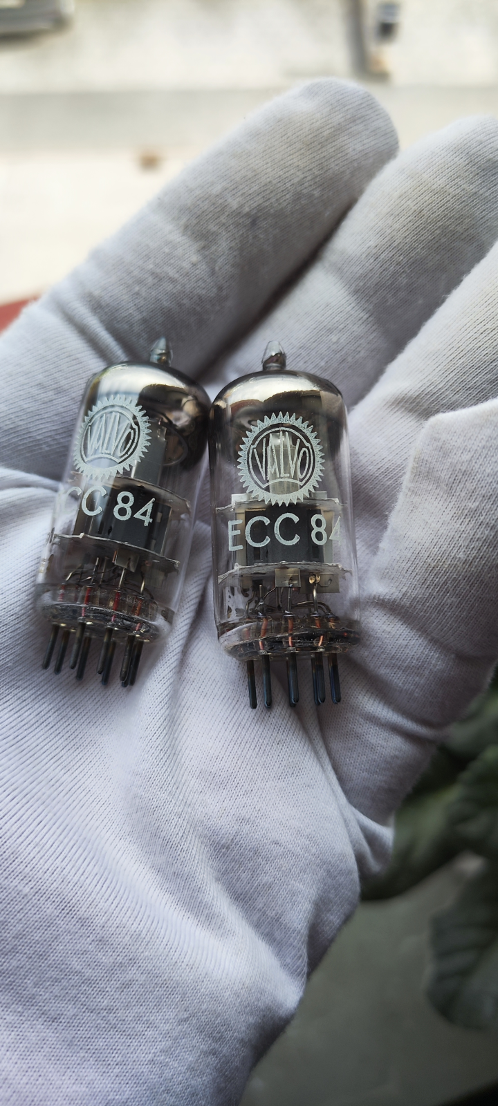 ECC 84 Valvo NOS/NIB matchat par