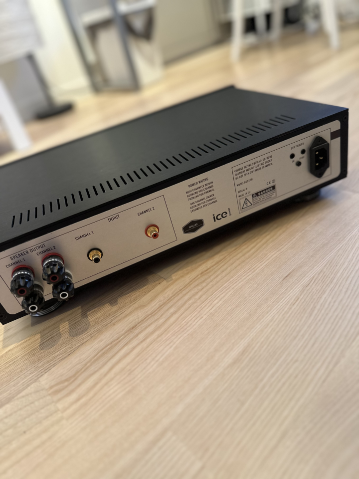 Apollon audio AS1200 icepower 2 kanals slutsteg 