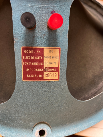 Fane 18" - trasig element